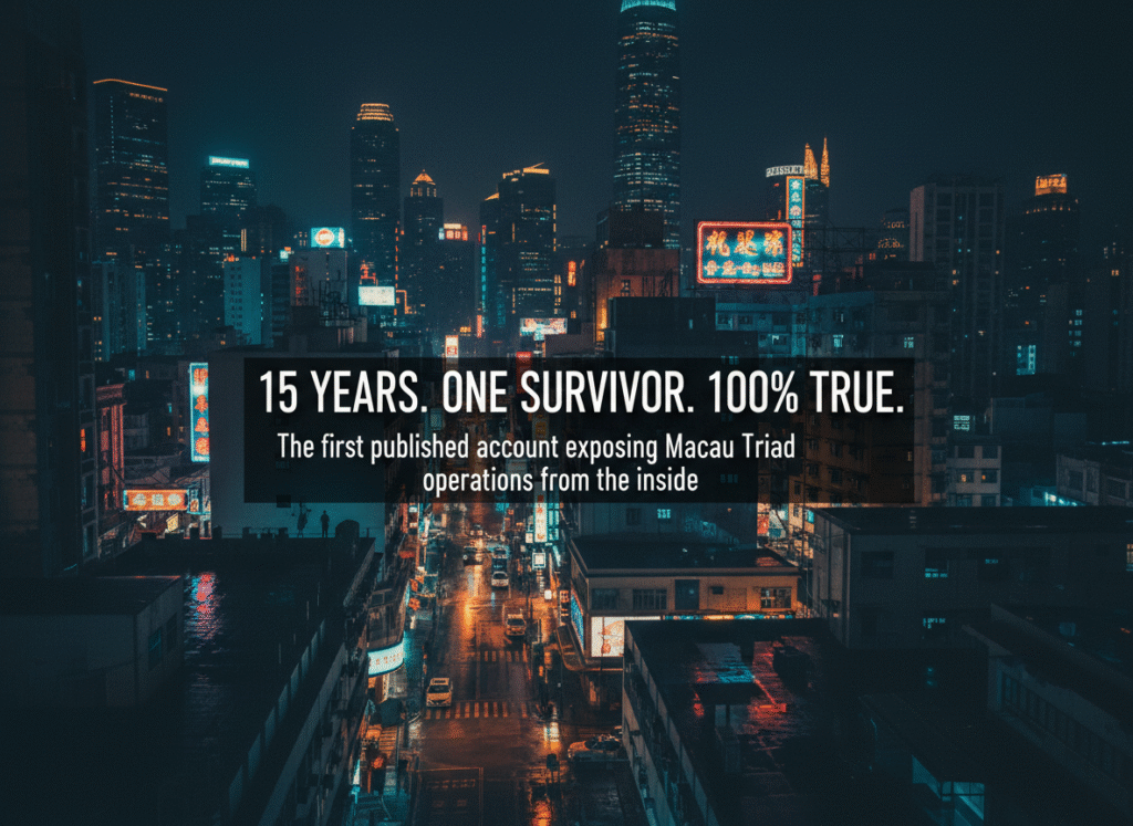 Edward Jamison true crime memoir - The Devil Prefers book about surviving Macau Triad attacks